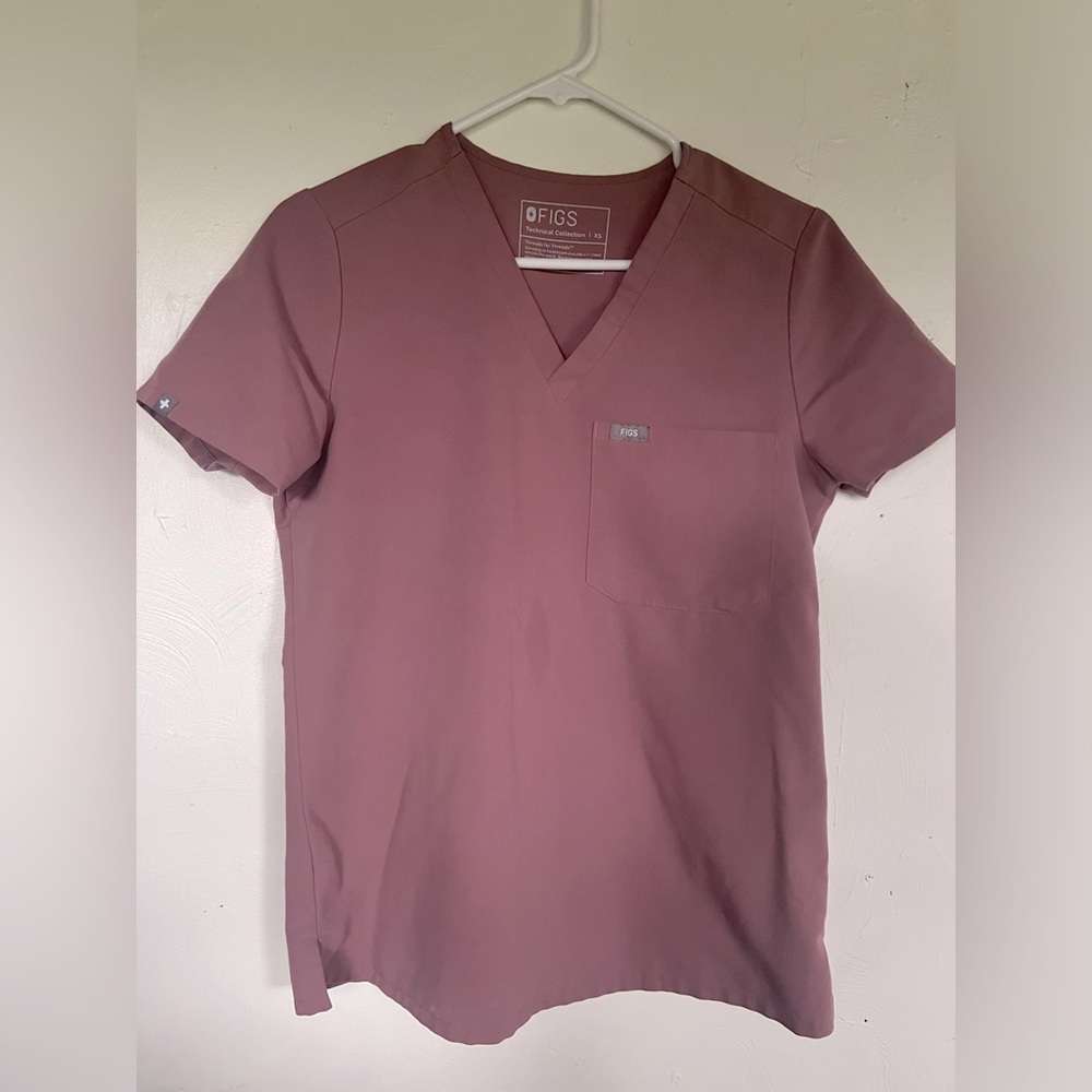 Figs Scrub Set Mauve